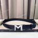 High Quality Copy Mont Blanc Silver Buckle Leather Belt 35mm for Mens (4)_th.jpg